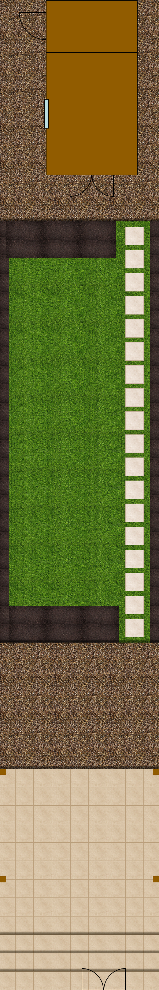 Garden layout plan